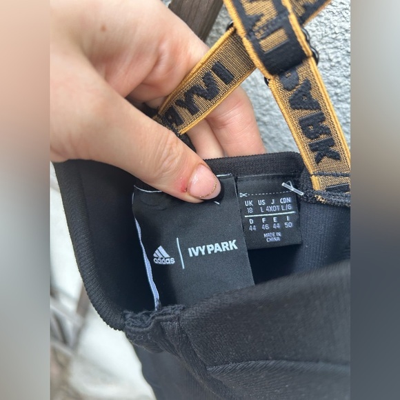 ❌SOLD❌NWT Adidas x Ivy Park Knit Catsuit Black Size L - Picture 8 of 12